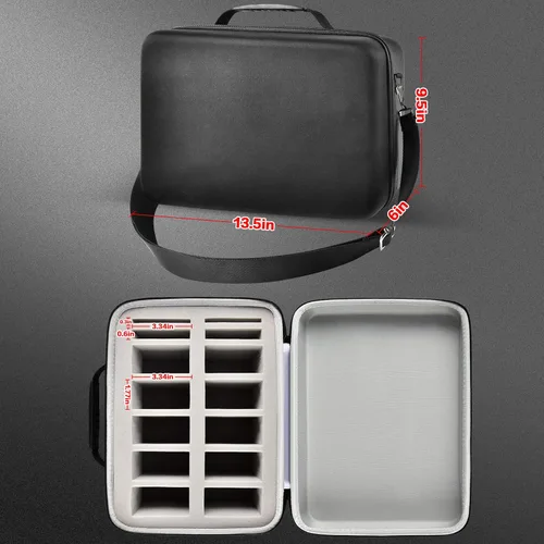 Vista 7 de Funda para cámara digital compatible con AbergBest 21 Mega Pixels 2.7" LCD recargable HD/para Kodak Pixpro + caja de almacenamiento de tarjetas