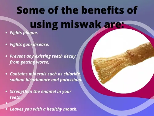 Vista 6 de Cepillo de dientes tradicional natural Miswak (sewak) Peelu Masticar Stick para dientes más blancos (3)