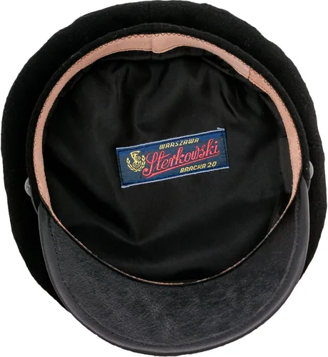 Vista 4 de Sterkowski Gorra con visera de cuero "Kashubia Model 2