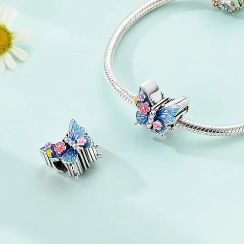 Vista 43 de LNQOBU Happy Life - Colgante para pulseras de abalorios, plata de ley 925 para mujer (con un espaciador de cuentas)