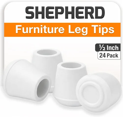 Vista 16 de Shepherd Hardware - Puntas de goma para patas, Negro, 9226