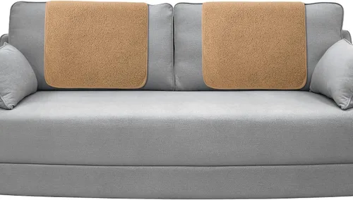 Vista 14 de Frienda 2 piezas de fundas para reposacabezas de sillón reclinable, protector de reposacabezas Sherpa para silla reclinable, sofá, no se desliza