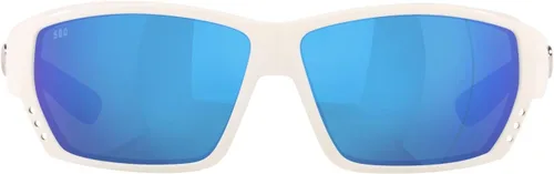 Vista 9 de Costa Del Mar Sunglasses for Men - Tuna Alley Mens Polarized Sunglasses - Fishing, Boating & Beach UV Protection Size 62 580G Mate Negro/Gris Azul