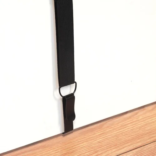 Vista 5 de GearBox Capstor organizador colgante para sombreros y gorros Organizador de tapas ajustable para puerta o pared con correa para colgar