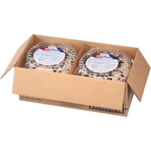 Vista 3 de Sara Lee Chef Pierre Chocolate Mint Layer Cream Pie, 10 pulgadas, 4 por caja.