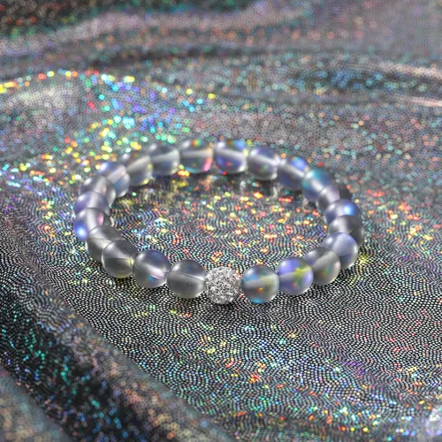 Vista 2 de GIEIWIW Healing Bracelet for Women Anxiety Crystal Bracelet Chakra Beaded Bracelets Calming Stretch Bracelet Rose Quartz Crystals Healing Stones