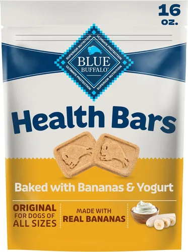 Vista 25 de Blue Buffalo Health Bars Galletas para Perros Crujientes, Horneadas al Horno con Ingredientes Naturales, Calabaza y Canela, Bolsa de 16 onzas