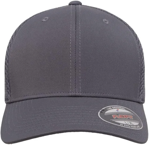 Vista 2 de The Hat Pros Flexfit Ultrafibre Airmesh Gorra ajustada Gorra de béisbol original Flexfit Air Mesh ligera para hombre y mujer