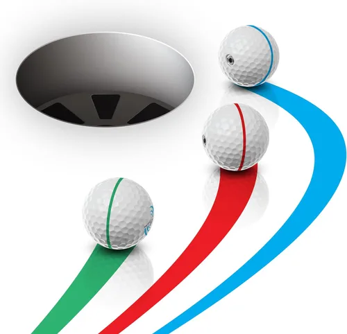 Vista 2 de ME AND MY GOLF Pelotas de rotura - Simula putts de rotura reales con pelotas de golf de práctica
