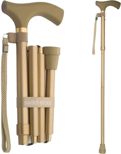 Vista 21 de Bastón plegable para caminar Switch Sticks para mujeres y hombres