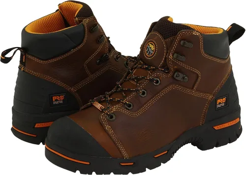 Vista 9 de Timberland PRO Men's Endurance 6 Inch Steel Safety Toe Puncture Resistant Waterproof Industrial Work Boot Negro