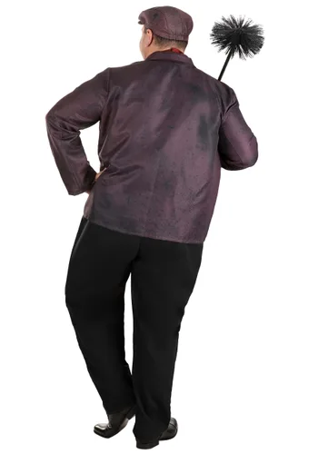 Vista 2 de Disfraz para Hombre Talla Grande de Bert de Mary Poppins de Disney Multicolor