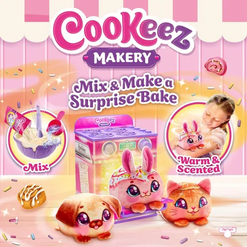Vista 4 de Cookeez Makery - Horno de canela Treatz con set de regalo Increditoyz