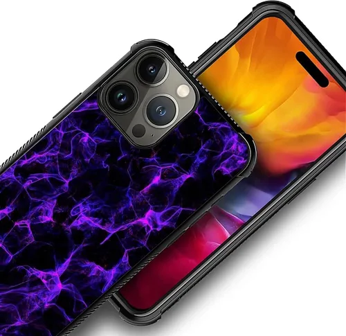 Vista 360 de Funda compatible con iPhone 15, diseño de elefantes africanos, diseño increíble a prueba de golpes, antiarañazos, carcasa trasera de policarbonato