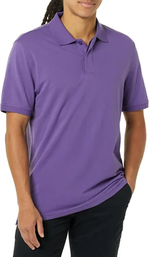 Vista 4 de Tienda Aware Polo de manga corta piqué de algodón ligero para hombre