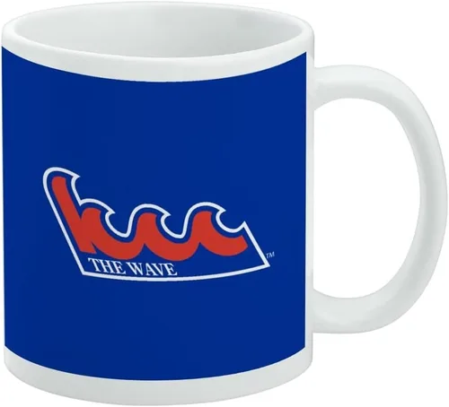 Vista 404 de Taza de cerámica con el logotipo principal de la Universidad Rider, taza de regalo novedosa para café, té y bebidas calientes, 11oz, blanca