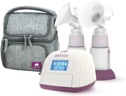 Vista 8 de Rumble Tuff Extractor de leche eléctrico Breeze con kits de colección clásica