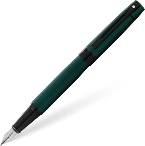 Vista 20 de Sheaffer 100. Pluma de punta estilográfica media de níquel.