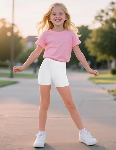 Vista 7 de KEREDA Pantalones cortos de ciclismo para niñas, de algodón, para bailar, para niños, paquete de 3