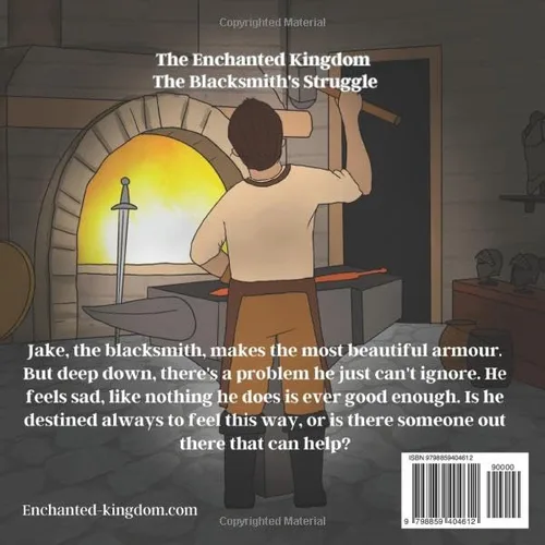 Vista 2 de The Blacksmith's Struggle A Picture Book About Overcoming Sadness (Exploring children's feelings and emotions)
