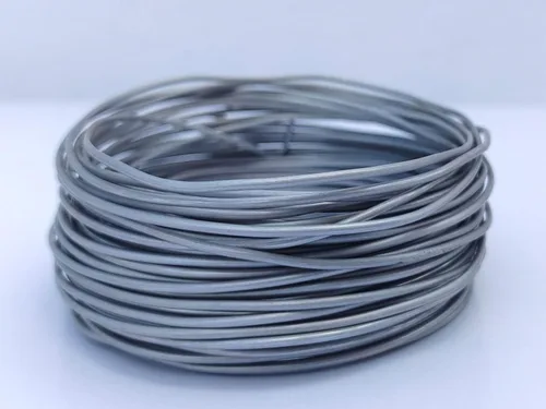 Vista 20 de Alambre de aluminio anodizado calibre 15 de 49 pies para hacer joyas y manualidades (0.059 in, negro, 41510)