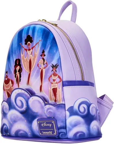 Vista 4 de Loungefly Disney Hercules Muses Clouds Mini Backpack