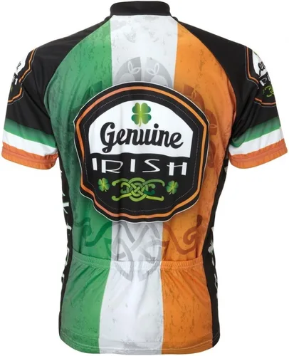 Vista 2 de World Jerseys Camiseta de ciclismo irlandesa auténtica Irlanda.