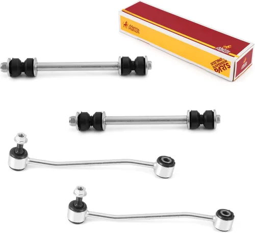 Vista 14 de Metrix Premium Chassis Parts - Kit de 4 piezas de barra estabilizadora delantera y trasera con enlace de extremo de barra estabilizadora para Ford