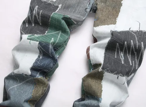 Vista 189 de Enrica Pantalones vaqueros estampados casuales para hombre