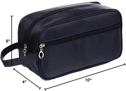 Vista 8 de Tumecos Kit de aseo Dopp Organizador de electrónica de viaje, bolsa de accesorios de afeitado