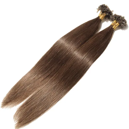 Vista 154 de SEGO Extensiones de cabello humano con micro cuentas, extensiones de cabello humano con micro bucle, lacio, natural, fusión fría, 1.76 oz/paquete