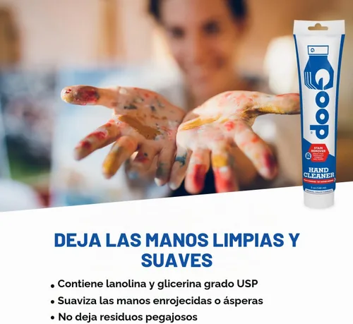 Vista 4 de GOOP Limpiador de manos multiusos sin agua y removedor de manchas, tubo de 5 onzas (paquete de 2)