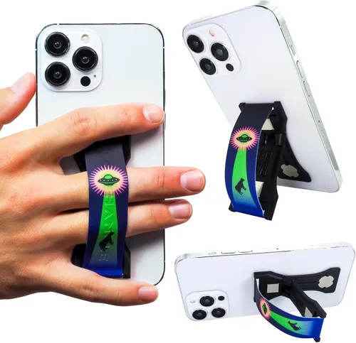 Vista 12 de LOVEHANDLE PRO Premium Phone Grip - Correa de silicona para teléfono - Soporte magnético para teléfono y soporte para teléfono inteligente y tableta