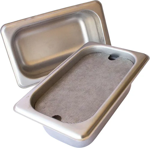 Vista 7 de Kit de cultivo de microgreens hidropónicos de acero inoxidable, kit hidropónico infinitamente reutilizable para semillas microverdes y semillas