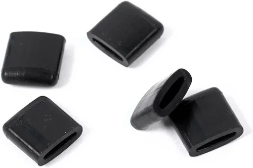 Vista 4 de Parachoques de goma para freidora de aire, puntas de goma, fundas protectoras antiarañazos para freidora de aire, lengüetas de goma de silicona