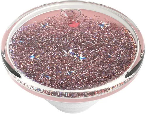 Vista 4 de PopSockets - Agarre para teléfono con soporte expandible, agarre adhesivo, Tidepool, rosa