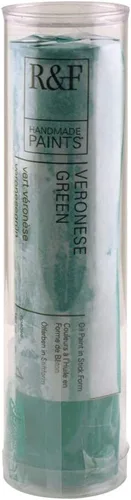Vista 125 de R&F Handmade Paints - Pigmento profesional al óleo en barra, naranja lizarina, 6.4 fl oz