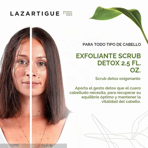 Vista 2 de Lazartigue - Tratamiento exfoliante para el cuero cabelludo, elimina
