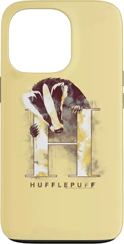Vista 10 de Harry Potter Carcasa de acuarela Hufflepuff para iPhone 17