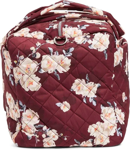 Vista 4 de Vera Bradley Bolsa de viaje grande de sarga de rendimiento para mujer, Floraciones y ramas