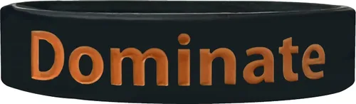 Vista 19 de Pulseras Motivacionales We Keep You Motivated - Usadas por Atletas Profesionales - Pulseras de Silicona y Goma Inspiradoras – Enfoque y Gimnasio
