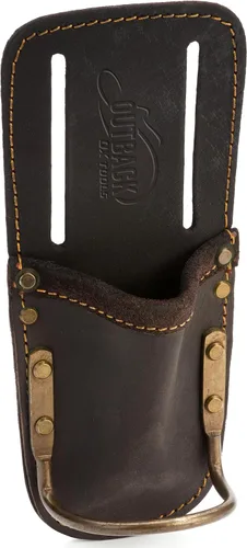 Vista 15 de OX Tools Leather Tool Holsters & Pouches – Hammer, Tape Measure, Utility & Roofer’s Knife Holders – Durable Oil-Tanned Leather for 2" Tool Belts
