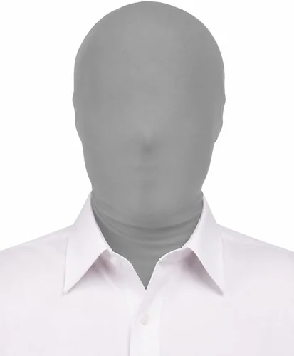 Vista 9 de Máscara de capucha Zentai de elastano de cobertura completa para hombre y mujer para disfraz de Halloween