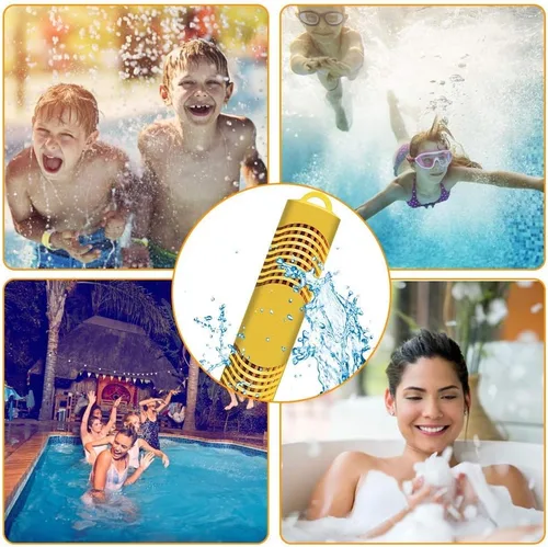 Vista 9 de SPA - Piezas de palo mineral con 4 meses de vida útil universal para bañera de hidromasaje y piscina (amarillo, paquete de 6)