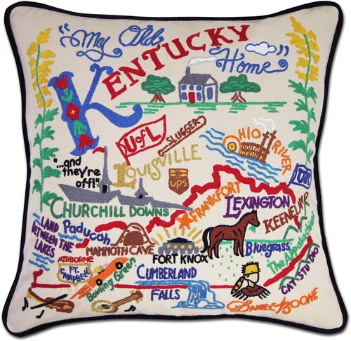 Vista 34 de Catstudio Portland (Oregon) - Almohada decorativa bordada