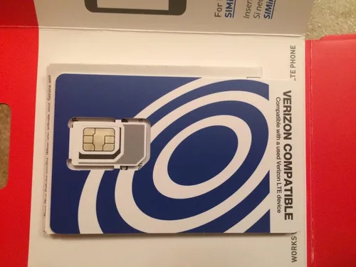 Vista 3 de Page Plus Tarjeta SIM 4G LTE 3 en 1 Kit Sim Negro (Nano-Micro-Estándar)