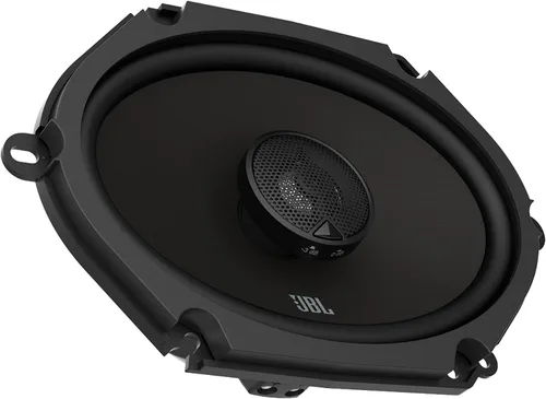 Vista 2 de JBL Sistema de altavoces de audio para automóvil de ajuste personalizado de 6 "x 8" sin parrilla negra