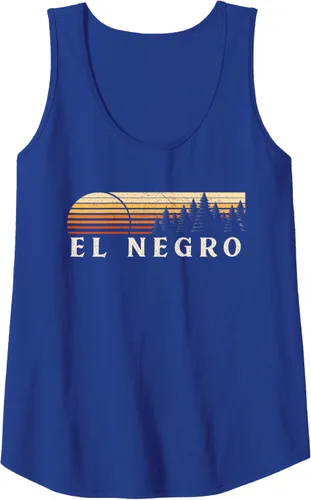 Vista 8 de El Negro, PR Vintage Evergreen Sunset Eighties Retro Tank Top