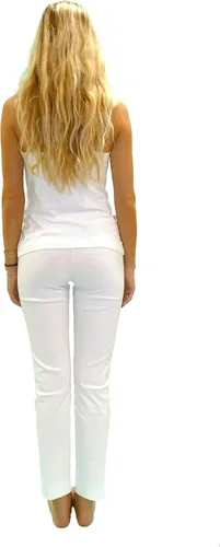 Vista 2 de Krazy Larry womens Pull on Ankle Pants