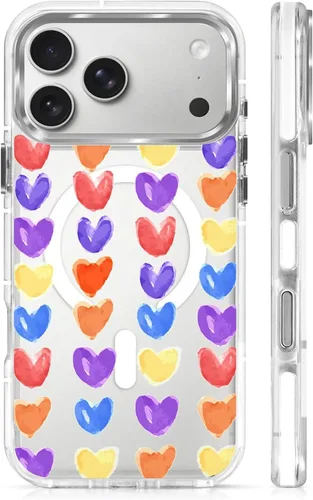 Vista 82 de Funda para iPhone 13 Pro, transparente con bonito patrón de tiburón azul, compatible con Magsafe funda protectora suave para mujeres y niñas (blanco)